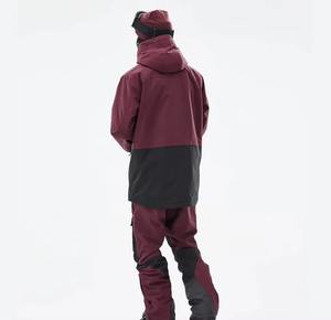 Traje de esquí cómodo y ligero para hombre de talla grande con material duradero y cuello con capucha Venta caliente disponible en tarifa al por mayor - Product Image 5