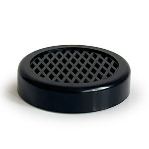 Humidificateur rond en ABS pour humidor à cigares, réservoir 58 x 13 mm, noir - Product Image 3