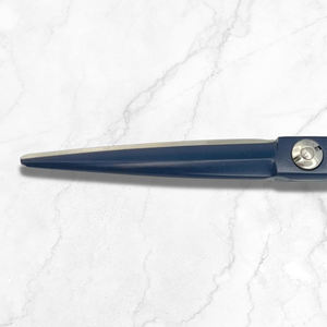 Ciseaux de coupe de cheveux de barbier lame tranchante droite VG10 ciseaux de coupe de cheveux de Salon avec repose-doigt et étui à fermeture éclair en cuir - Product Image 2