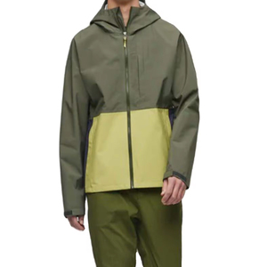 Chaqueta de lluvia de tamaño personalizado de alta calidad estilo de calle alta con cuello levantado precio al por mayor impermeable de calidad de bajo costo - Product Image 1