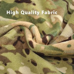 Veste tactique d'extérieur en molleton souple pour hommes, équipement d'hiver, vêtements, veste tactique avec chapeau - Product Image 4