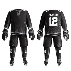 High Quality Premium Ice Hockey Uniforms Factory Manufactured at Wholesale Price Breathable Comfortable Custom Logo OEM 2025 - Product Image 1