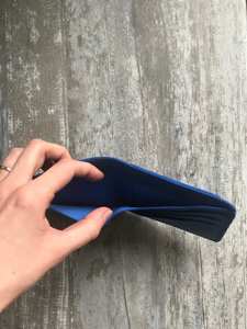 Portefeuille élégant en cuir de haute qualité Portefeuille mince en cuir véritable avec blocage RFID avec cartes BFW-0117 - Product Image 3