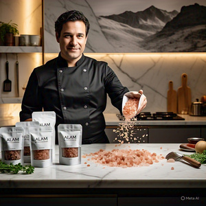 Sel rose de l'Himalaya HACCP enregistré, grains fins et grossiers, emballage personnalisé, riches en vitamines et minéraux complexes pour la cuisine - Product Image 5