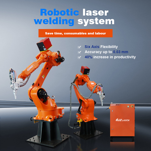 روبوت لحام أوتوماتيكي عالي الجودة بـ <span class=keywords><strong>6</strong></span> محاور، طقم ذراع روبوت إلفين HJZ بالليزر - Product Image 2