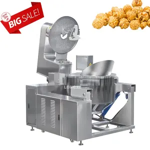 Industrial Popcorn Machine Popcorn Caramelizerpopcorn Factory Equipment
