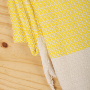 Fabricant Serviette de plage de bain estimée à prix d'usine 100% coton recyclé technique de tissage moyen pour usage domestique - Product Image 2