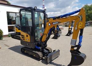 Excavadora Mini SANY SY18C Nueva/Usada, Cargador Frontal, Motor Yanmar, Bomba, 2500 kg, 4001-6000 Horas, Buen Estado, 3 Años de Garantía - Product Image 4