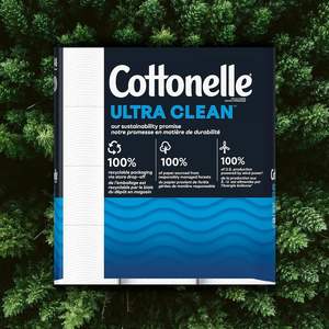 Cottonelle Ultra ComfortCare Soft <b>Toilet</b> Paper, 12 Big Rolls, Bath <b>Tissue</b> - Product Image 2