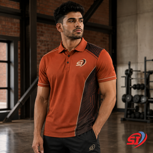 Camiseta Polo Deportiva Personalizada con Panel Vectorial, Proveedor de Ropa Deportiva Premium para Hombre - Product Image 3