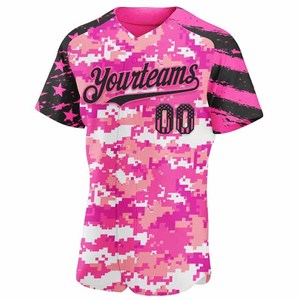 Custom Baseball Jersey Stitched/Printed Personalized Button Shirts Sports Uniform Men Women Short Sleeve Customize - Product Image 4