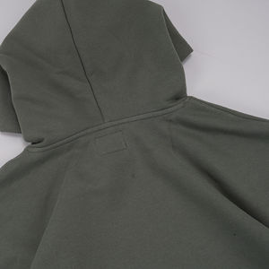 Sudadera con capucha de lana orgánica para hombre Sudaderas con capucha personalizadas de algodón orgánico para hombre Sudadera con capucha orgánica - Product Image 4