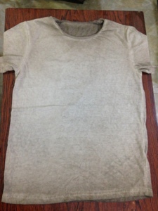 Meilleur prix pour homme T-shirt en polyester tricoté 100% coton imprimé de logo personnalisé respirant réglable surdimensionné 220 grammes tissu lavé - Product Image 2