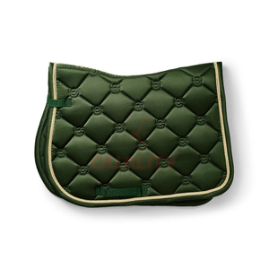Doublure intérieure douce respirante de luxe pour le confort et le soutien des chevaux Tapis de selle matelassé Design anglais équestre - Product Image 1