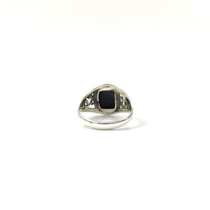 Beautiful ! 925 Sterling Silver Jewelry <b>Black</b> <b>Onyx</b> Gemstone New Design <b>Ring</b> <b>Black</b> <b>Onyx</b> Unisex <b>Rings</b> - Product Image 4