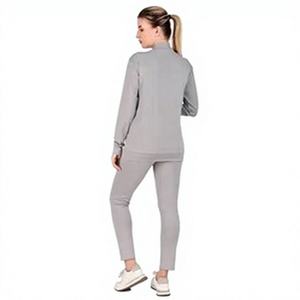 Jogging décontracté pour femmes de haute qualité, gris, taille élastique, cordon de serrage, pantalon de sport pour femmes, pantalon de gym avec poches, tendance 2024 - Product Image 6