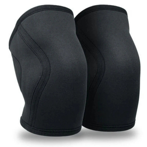 Genouillères légères en tissu élastique de qualité supérieure offrant une flexibilité, un confort et un soutien maximum pendant l'exercice. - Product Image 1