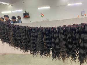 วิกผมอินเดียแบบถักมือ ขนาด 8-30 นิ้ว ผมแท้คุณภาพพรีเมียม หลายความยาว ผลิตด้วยมืออย่างประณีต - Product Image 2