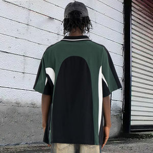 Camisetas Extra Grandes de Alta Calidad OEM para Hombre, Cuello Redondo, Estilo Urbano, Algodón, Camiseta Extra Grande para Hombre - Product Image 2