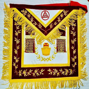 DELANTAL MASÓNICO DE ARCO REAL HP ALTO SACERDOTE, DELANTAL MASÓNICO ALTO SACERDOTE ARCO REAL - Product Image 4