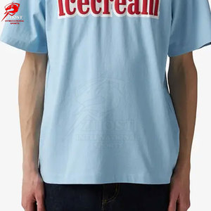T-shirts élégants à impression puff, coton premium doux, vêtements tendance pour un style décontracté quotidien, pour adultes. - Product Image 6