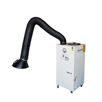 Purificateur de fumée portable et extracteur de fumée de soudage 3 HP 1650 CFM Débit d'air 0,3 µm Filtration certifiée CE