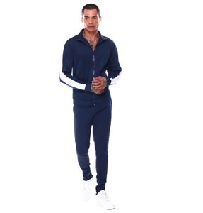 Conjunto de Sudadera con capucha de lana de algodón 100% para hombre, chándal transpirable con logotipo personalizado para gimnasio de invierno, Fitness, respetuoso con el medio ambiente a prueba de viento - Product Image 4