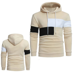 Nueva Llegada Hombres Casual Pullover Hoodies Único Transpirable Invierno Temporada Poliéster/Algodón Patrón Sólido Mejor Material Con Capucha - Product Image 1