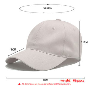 Casquette de baseball en coton non structuré de haute qualité casquette de sport souple logo brodé personnalisé en gros chapeau de golf uni solide pour hommes - Product Image 2