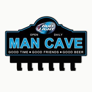 Sang Trọng Kim Loại Chủ Chìa Khóa Cho Tường Tùy Chỉnh Móc Chìa Khóa Xe Móc Chìa Khóa Tổ Chức Cổ Điển Người Đàn Ông Hang Động Kim Loại Dấu Hiệu Giá Chìa Khóa - Product Image 5