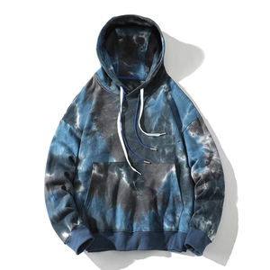 Wholesale Custom <b>Tie</b> <b>Dye</b> <b>Hoodie</b> Oversized Pullover Streetwear Fashion Casual Unisex Sweatshirt OEM ODM for Men Women Winter - Product Image 1