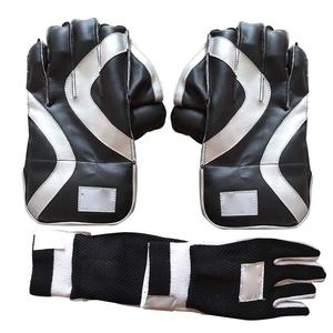 Prix de gros personnalisé de haute qualité Sports Professional Match Training Wicket Keeper Gants Gants de cricket en cuir PU - Product Image 5