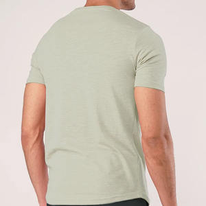 เสื้อยืดผ้าฝ้าย100% โอเวอร์ไซส์สำหรับผู้ชายมาใหม่พิมพ์โลโก้กำหนดเองลายว่างเปล่าหนาแบบลำลอง - Product Image 5