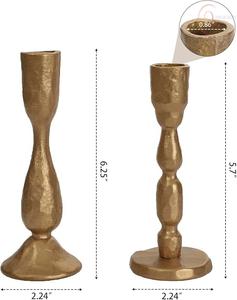 เชิงเทียนหรูหราสำหรับไฟตกแต่งและสินค้าส่งออกจำนวนมากทำจากวัสดุคุณภาพสูง - Product Image 2