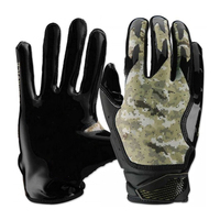 Guantes de Fútbol Americano para Receptor, Más Vendidos, Dedos Completos, Juveniles y Adultos, Diseño Personalizado con Impresión GLOBAL STAR HRS-RR-5310