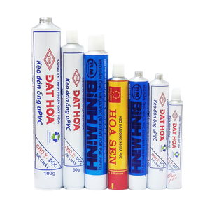 Tubo de pegamento de aluminio de calidad superior elegante Tubo de metal moderno ecológico plegable Hecho en Vietnam por fabricante - Product Image 1