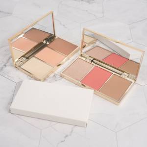 Iluminador de Maquillaje al por Mayor de Marca Privada, 3 Colores, Altamente Pigmentado, Polvo Compacto, <span class=keywords><strong>Bronceador</strong></span> e Iluminadores - Product Image 5