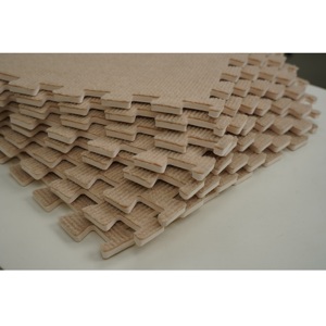 Tapis composite de surface en tissu taille 12 "Vente en gros/fournisseur OEM Matériau écologique Tapis de jeu en mousse EVA à recombinaison imbriquée - Product Image 2