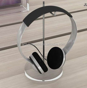 2025 présentoir de casque en acrylique moderne de luxe support en plexiglas personnalisable pour vitrine de produit électronique - Product Image 1