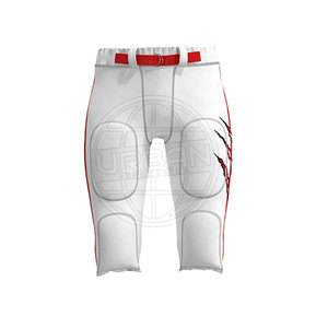 Uniforme de football américain sur mesure de haute qualité pour hommes meilleur tissu respirant avec conception imprimée à manches courtes - Product Image 3