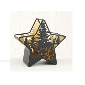 Adornos colgantes de Navidad de Metal modernos, adorno de árbol de Navidad hecho a mano para decoración de boda de Navidad 2025 - Product Image 6