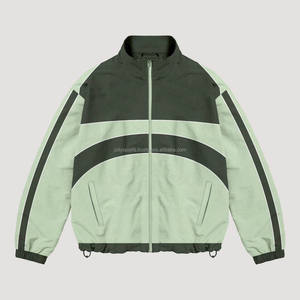 Traje cortavientos de secado rápido para hombre, material transpirable, superventas, conjunto cortavientos de Color sólido para hombre - Product Image 2