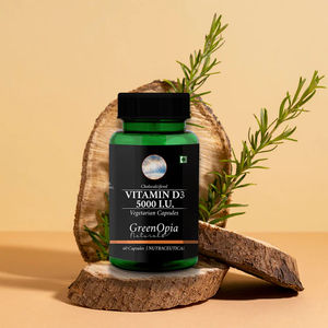 วิตามินดี3 กรีนโอเปีย คุณภาพสูง 5000 IU 60 แคปซูลเหลว สำหรับผู้ทานมังสวิรัติ เพื่อสุขภาพที่ดี - Product Image 3