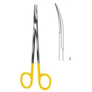 Tijeras Kelly Curved 16cm TC set dental instrumentos quirúrgicos - Product Image 1