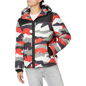 Outdoor Warm <b>Long</b> Sleeve <b>Coat</b> Winter <b>Men's</b> Jacket Fashion Custom Plus Size Stand Adults Solid Support Puffer Jacket - Product Image 1