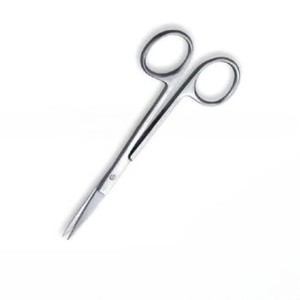 กรรไกรตัดไอริสแบบตรง 11 ซม. คุณภาพพรีเมียม ผลิตจากสแตนเลสสตีล ได้รับการรับรองมาตรฐาน CE  แบบใช้ครั้งเดียวสำหรับการผ่าตัด  สามารถปรับแต่งได้ - Product Image 5