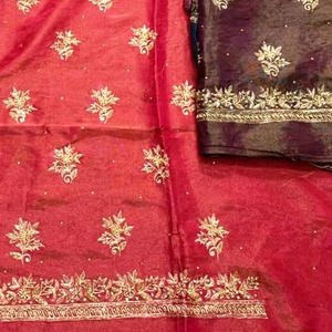 Trajes de fiesta bordados a mano sin costuras de diseñador moderno para mujer, moda india, fiestas de estilo tradicional hacia adelante - Product Image 3