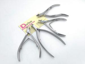 Pinzas para cutículas de acero inoxidable con apertura de mandíbula ancha, herramienta de cuidado personal para dedos de manos y pies, embalaje personalizable duradero - Product Image 2