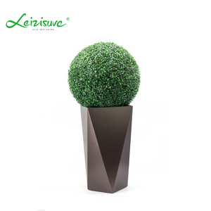 <span class=keywords><strong>Pot</strong></span> de fleurs géométrique en plastique pour décoration intérieure et jardin, grand <span class=keywords><strong>pot</strong></span> de plantation pour arbres et plantes - Product Image 5