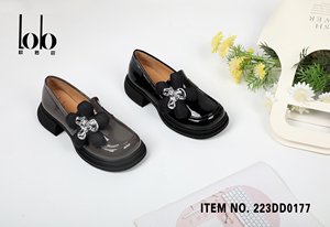 Scarpe Mary Jane di Alta Qualità con Tomaia in Vera Pelle Traspirante, Design Principesco alla Moda per Donna, Primavera Autunno Inverno - Product Image 2